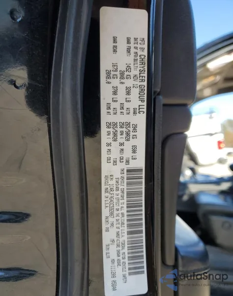 2013 Jeep Grand Cherokee Laredo from USA, damaged, VIN 1C4RJFAG4DC592087